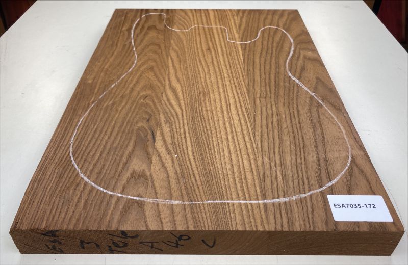 Body Swamp Ash, 3-pcs., Choco, Unique Piece #172